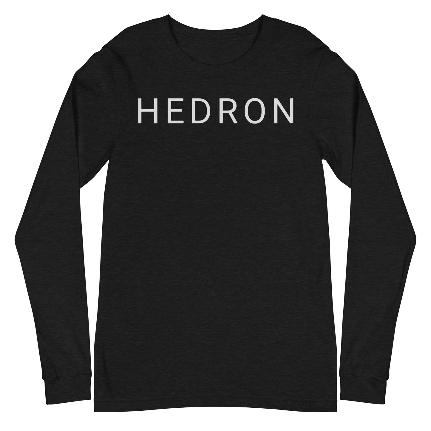 Hedron Unisex Long Sleeve Tee (Front & Back)