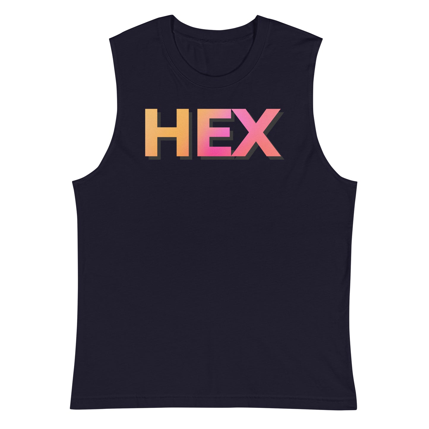 Shadowed HEX Unisex Muscle Shirt