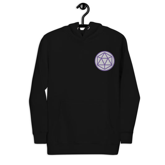 Icosa Unisex Premium Hoodie (Embroidered)