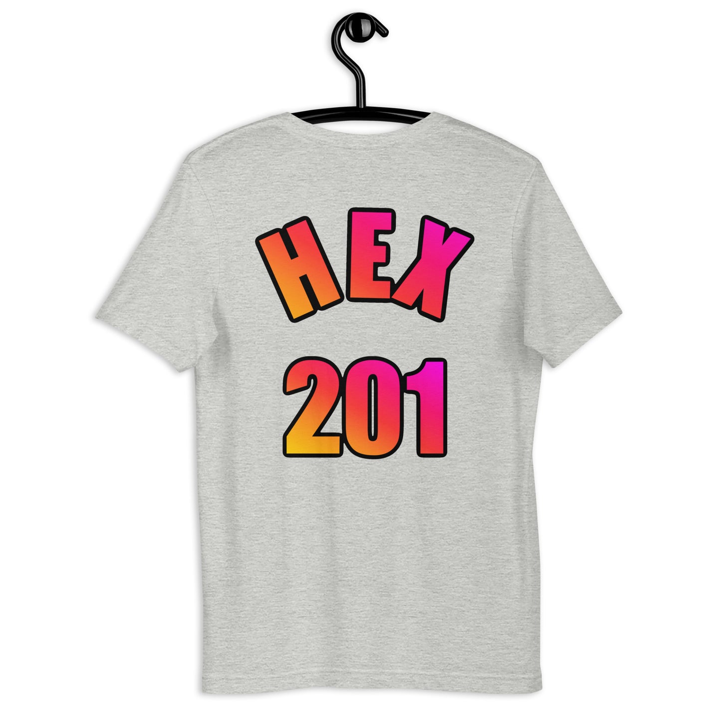 HEX #201 Unisex T-Shirt (Front & Back)
