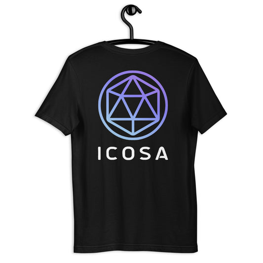 Icosa Unisex T-Shirt (Front & Back)