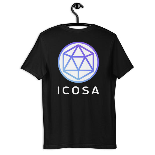 Icosa Unisex T-Shirt (Front & Back)