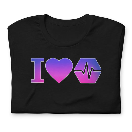 I Love PulseChain Unisex T-Shirt