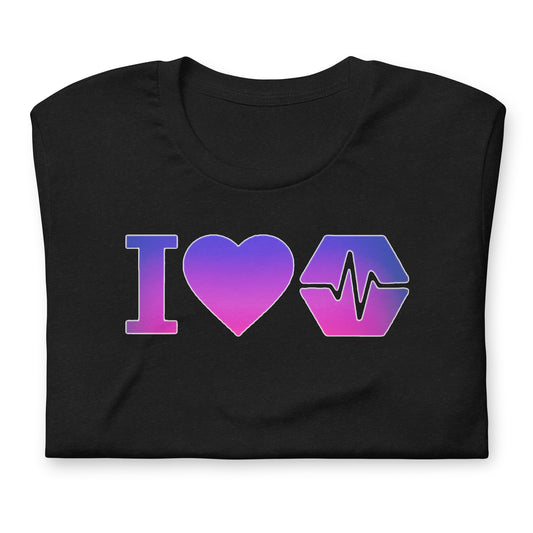 I Love PulseChain Unisex T-Shirt