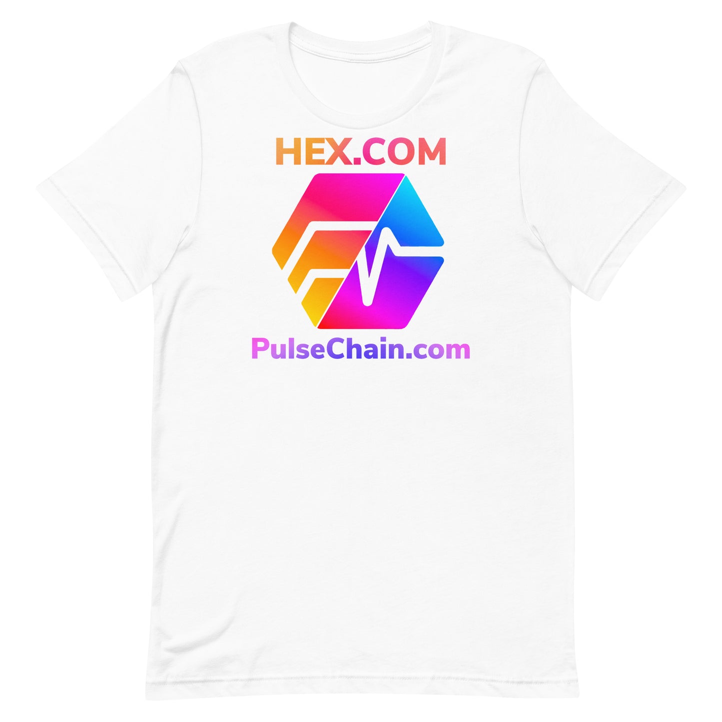 HEX.COM and PulseChain.com Unisex T-Shirt