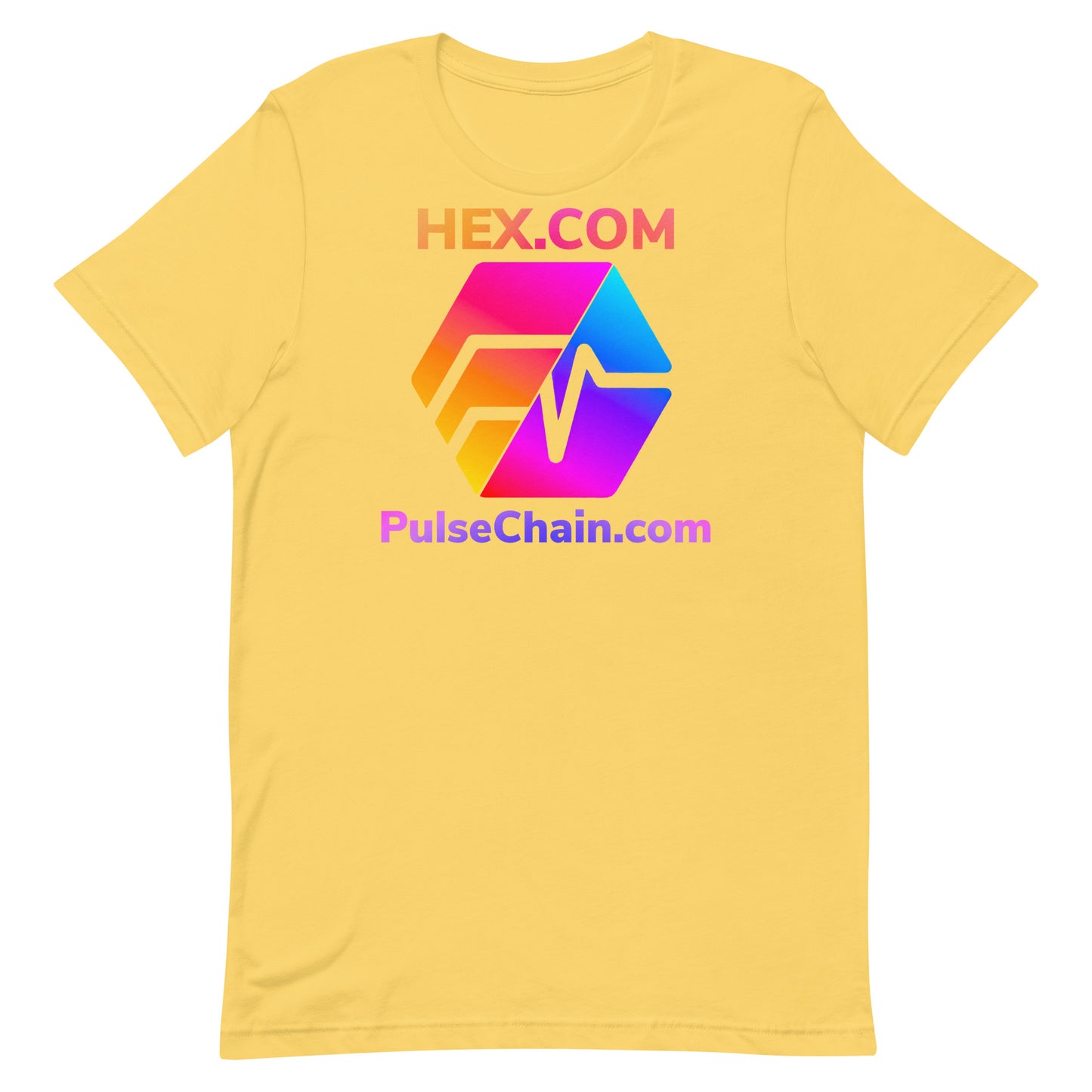 HEX.COM and PulseChain.com Unisex T-Shirt