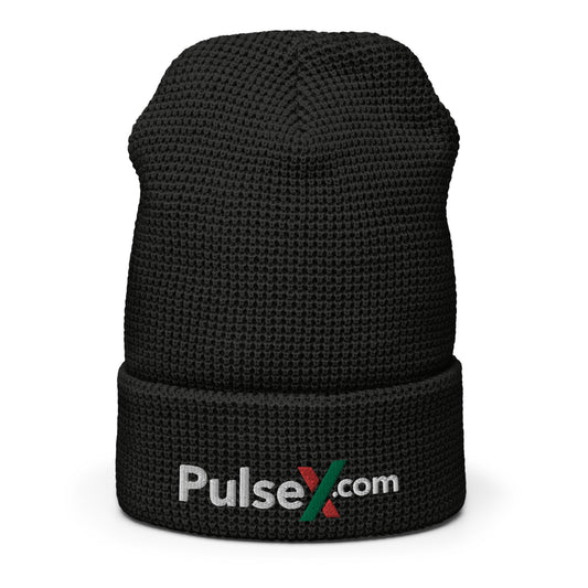 PulseX.com Waffle Beanie